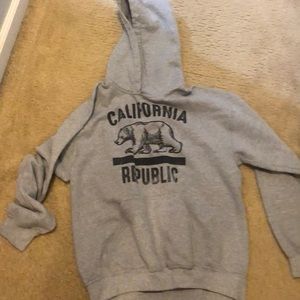 Grey California republic hoodie(Large)barely worn